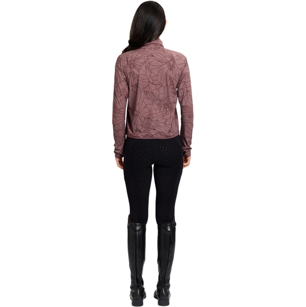 2026 Weatherbeeta Womens Lightweight UV Jacket 1028837022 - Mauve Wine / In Bloom